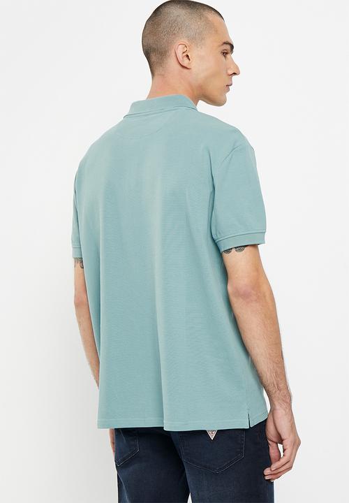 GUESS - OZ short sleeve polo - honest blue