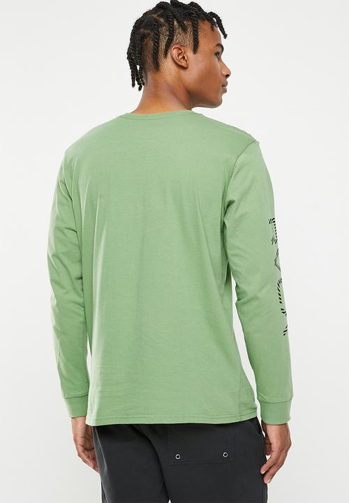 RVCA - Big fills long sleeve - spinach