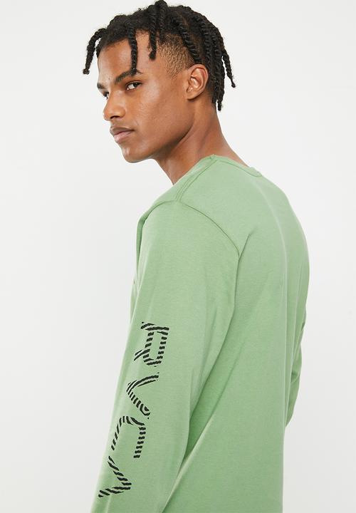RVCA - Big fills long sleeve - spinach