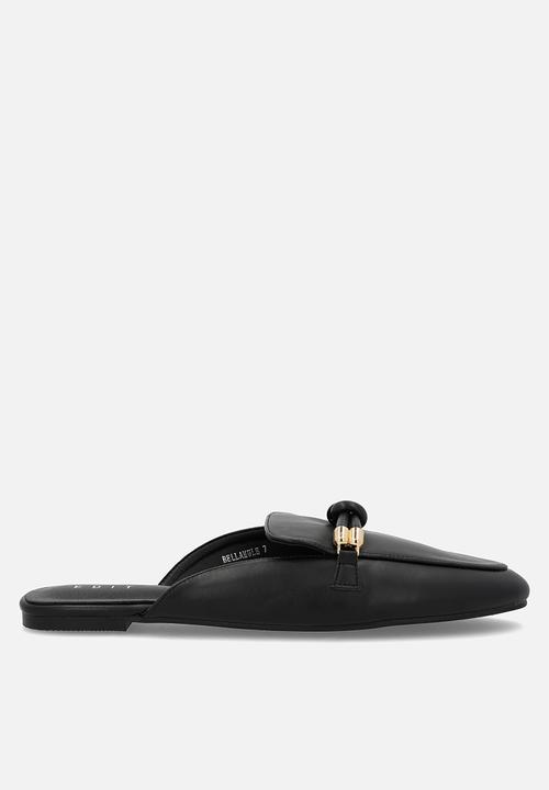 edit - Bella mule - black