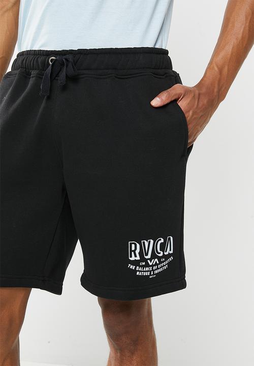 RVCA - Hustle sweat short - black