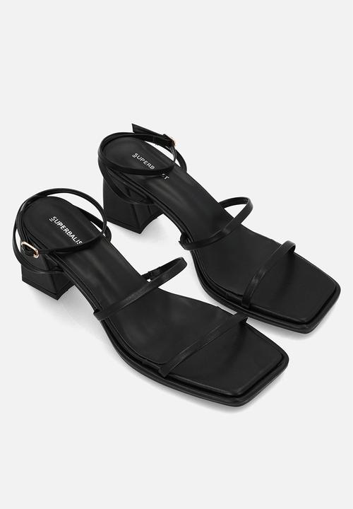 Superbalist - Samiya block heel - black