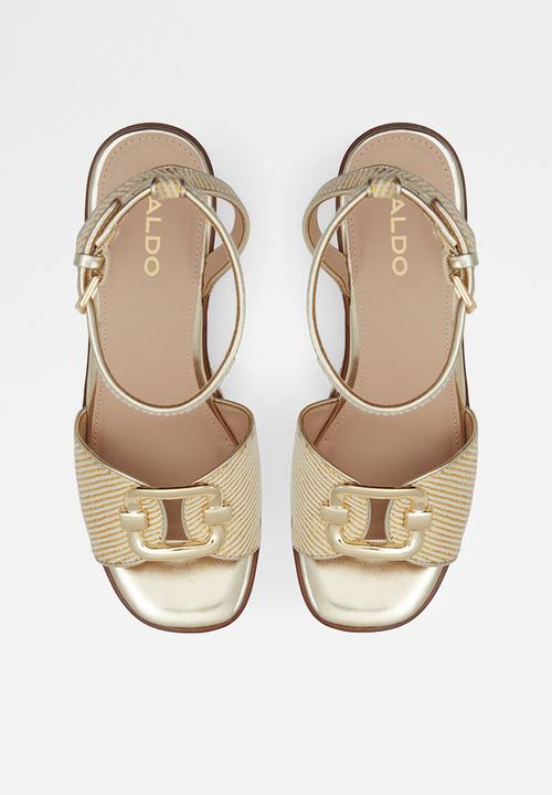 ALDO - Carrabriria wedge sandal - beige