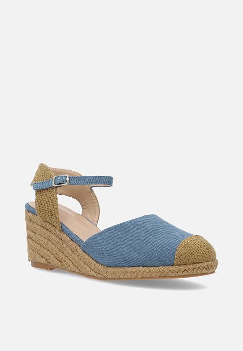 edit - Neliah wedge espadrille - navy