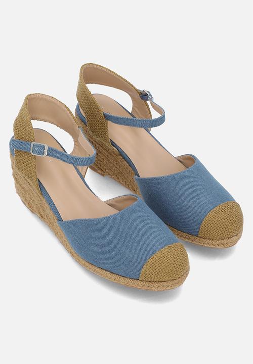 edit - Neliah wedge espadrille - navy