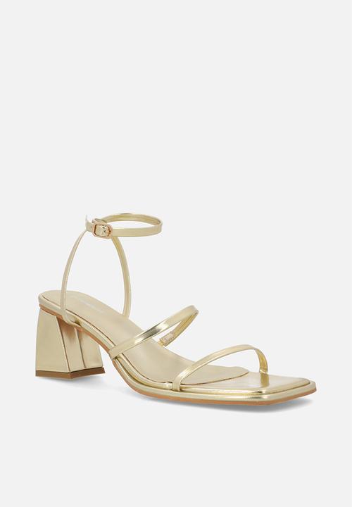Superbalist - Samiya block heel - gold