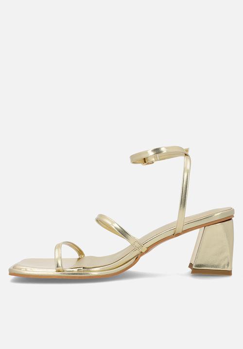 Superbalist - Samiya block heel - gold