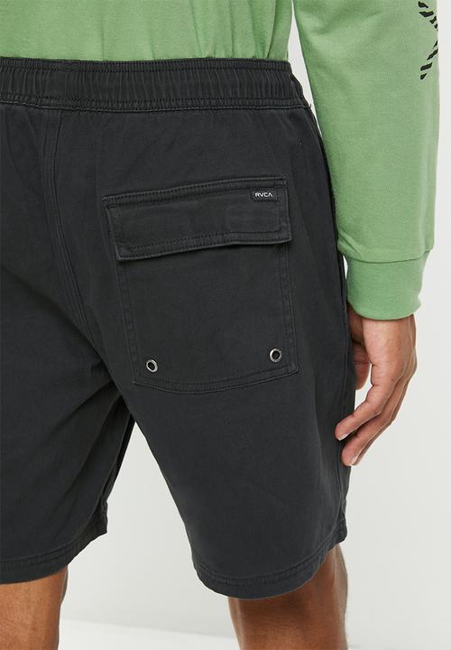 RVCA - Escape elastic short - black