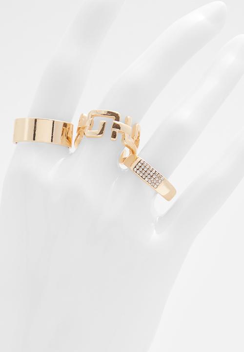 ALDO - Chatrier - gold / clear multi