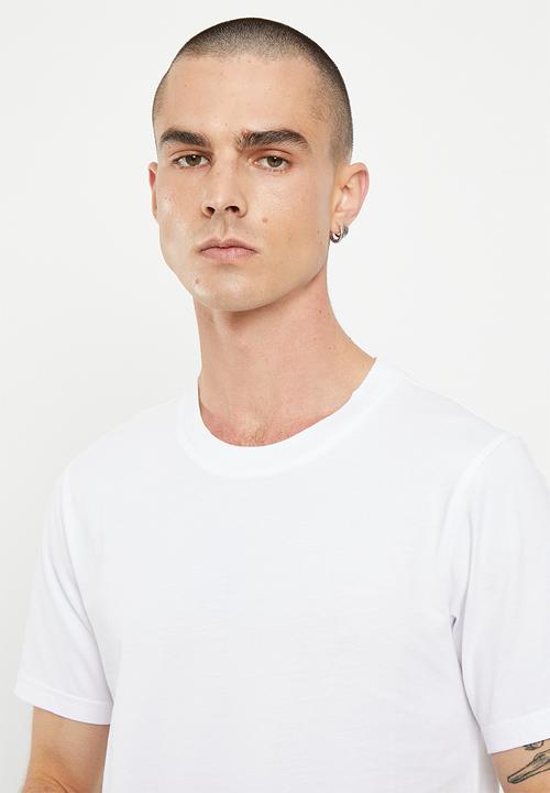 G-STAR - Back gr slim r t Compact jersey o - white