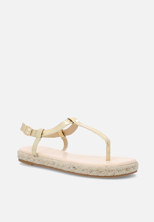 Superbalist - Lara espadrille - gold