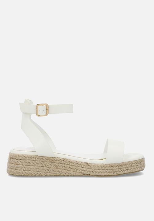 Superbalist - Jessa espadrille - white