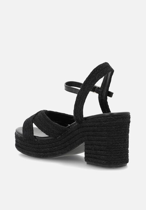 Superbalist - Isha espadrille - black