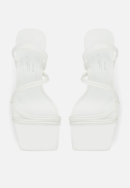 Call It Spring - Risingsun heeled sandal - white