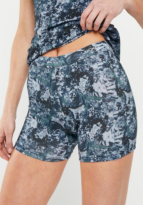 Jockey - Pure & simple biker shorts - print