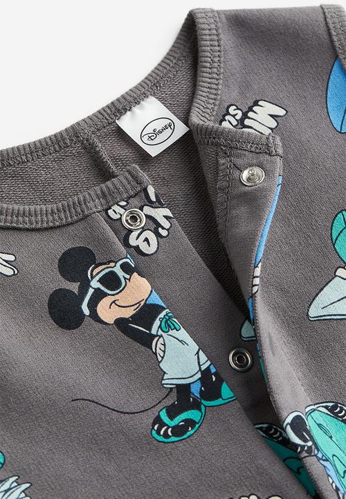 H&M - Sweatshirt romper suit - grey/mickey mouse 