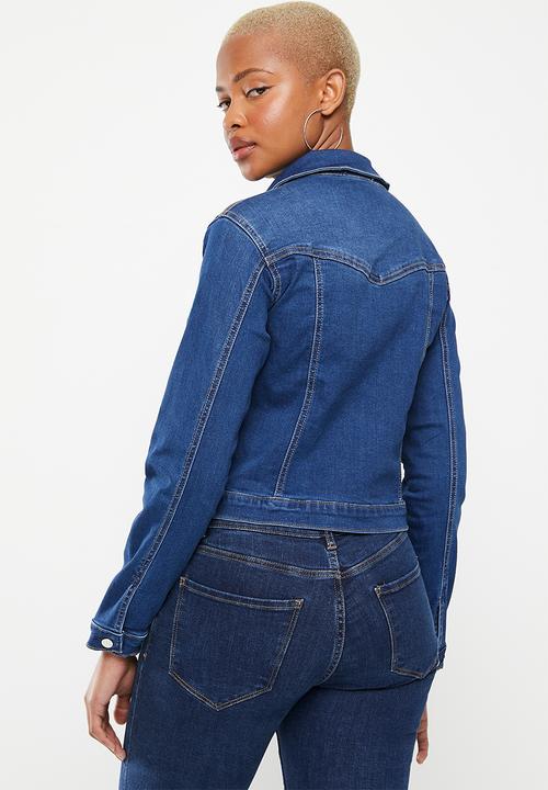 SISSY BOY - Diaz: basic denim jacket - med vintage
