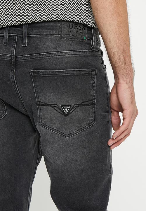 GUESS - Super skinny - grey wash