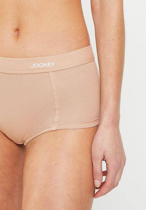 Jockey - Pure & simple boyleg - dark beige