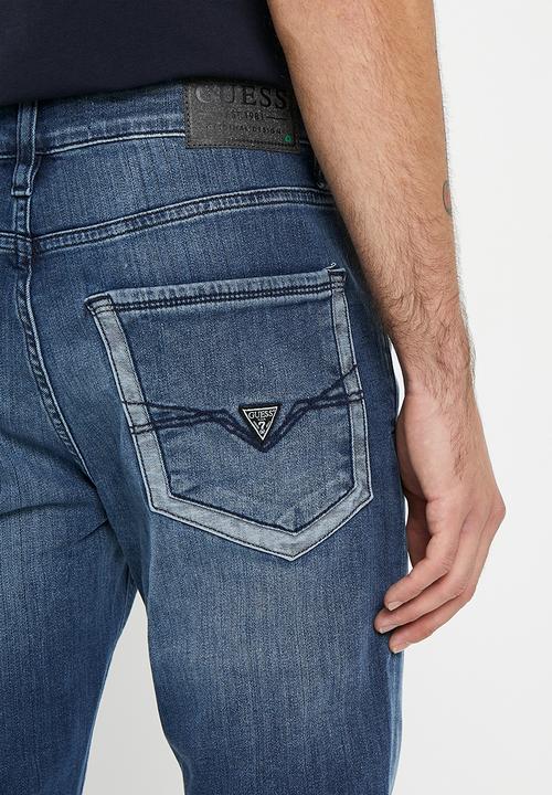 GUESS - Super skinny - mid wash