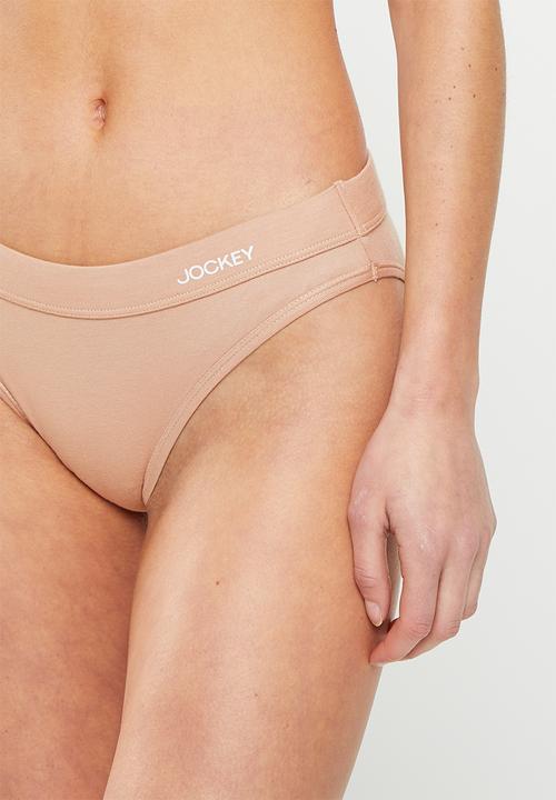 Jockey - Pure & simple bikini - dark beige