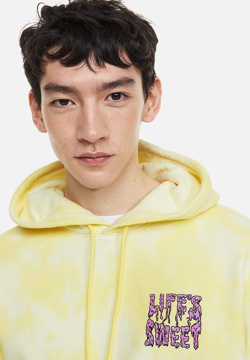 H&M - Regular fit hoodie - yellow / spongebob 
