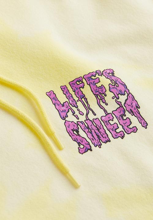 H&M - Regular fit hoodie - yellow / spongebob 