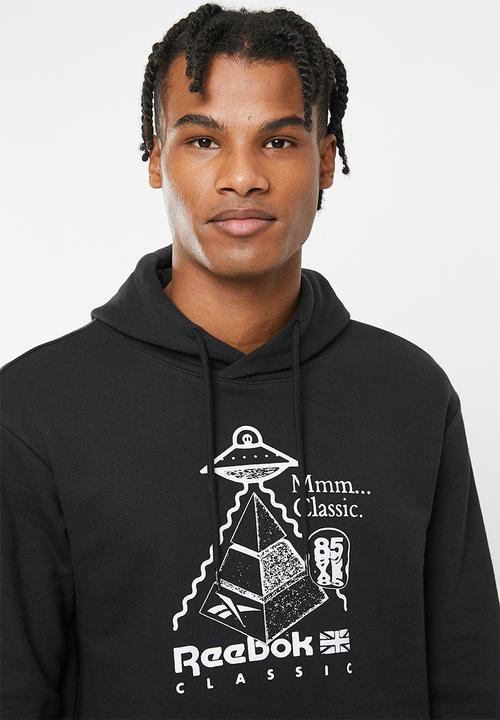 Reebok - Cl skate hoodie - black