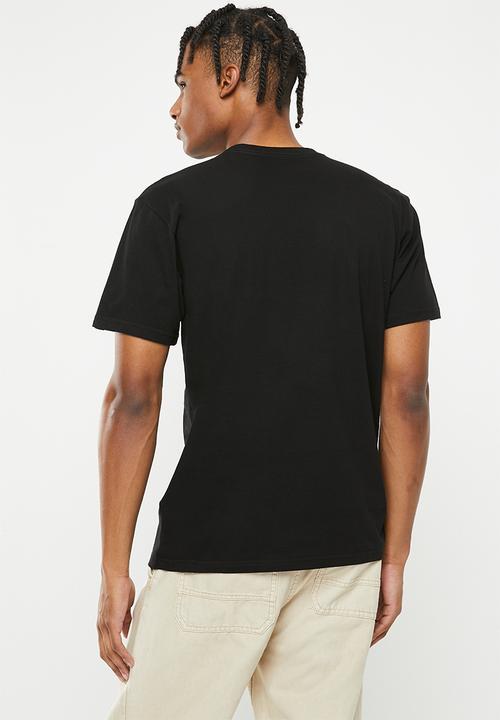 Vans - Otw classic front short sleeve tee - black & white