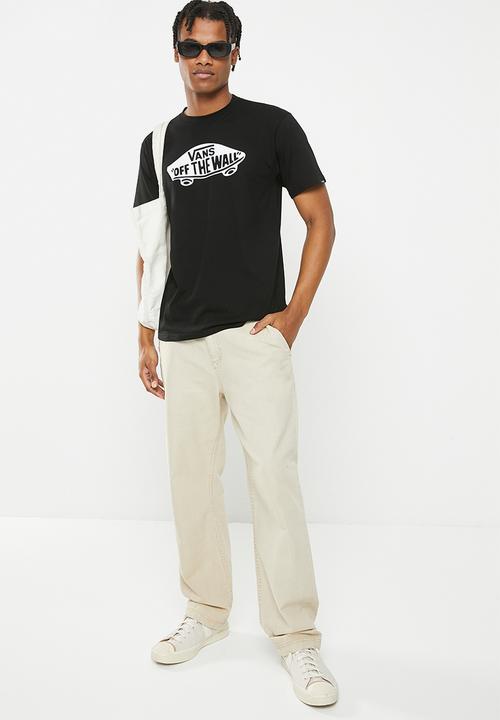 Vans - Otw classic front short sleeve tee - black & white