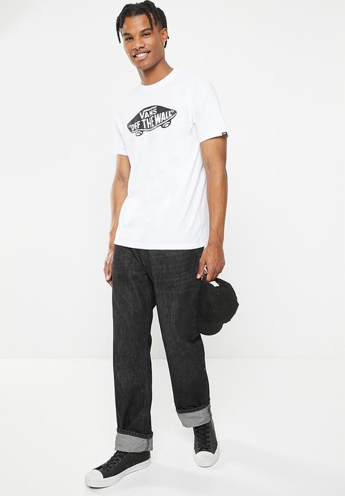 Vans - Otw classic front short sleeve tee - white & black