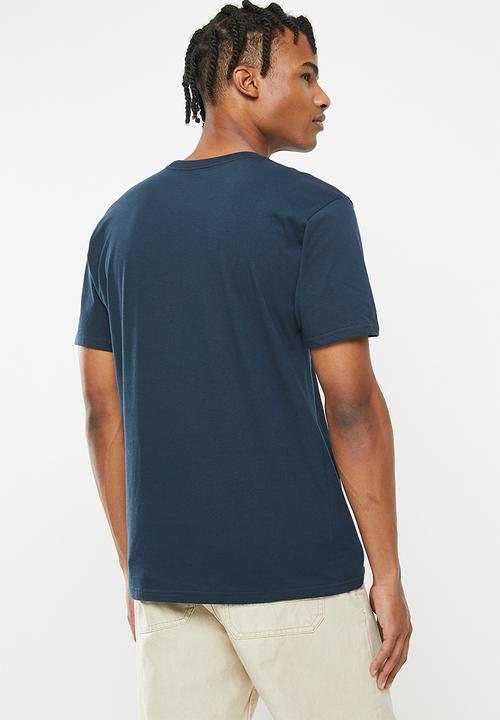 Vans - Otw classic front short sleeve tee - navy & white