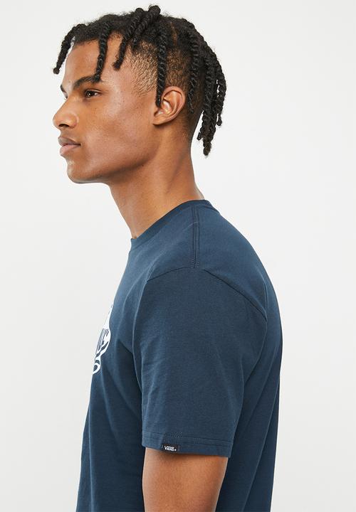 Vans - Otw classic front short sleeve tee - navy & white