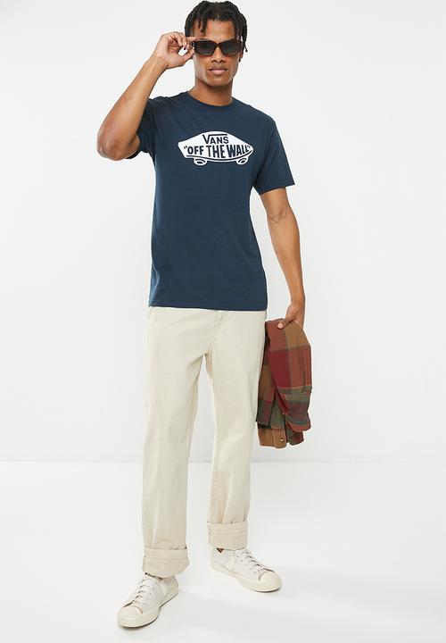 Vans - Otw classic front short sleeve tee - navy & white
