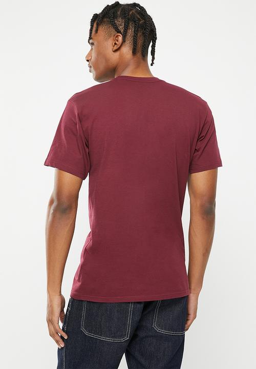 Vans - Mn vans classic - burgundy & white