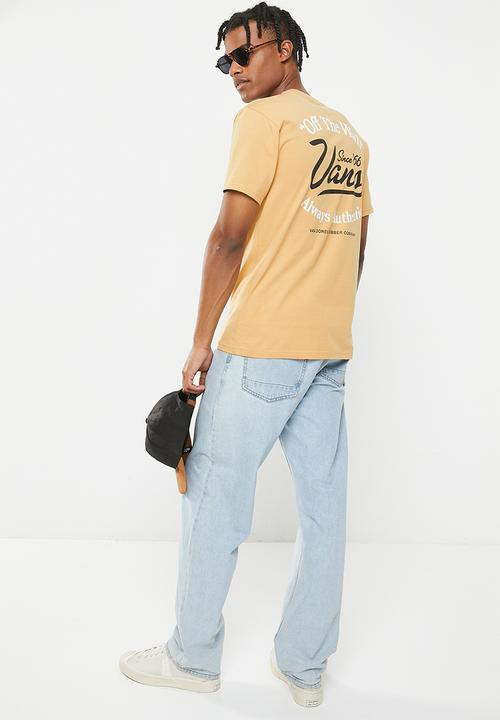 Vans - Gas station logo short sleeve tee - taos taupe