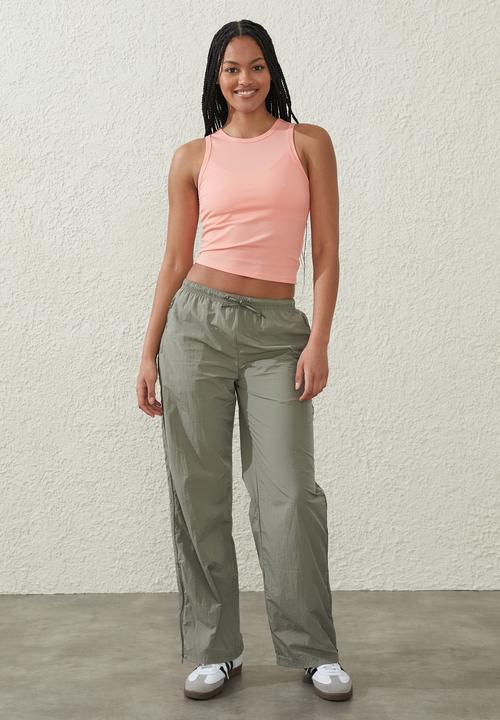 Cotton On - Active rib tank top - apricot blush