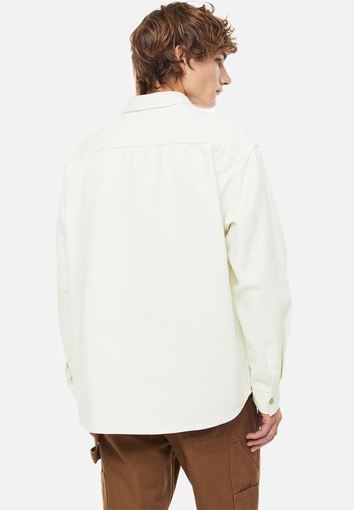H&M - Denim overshirt - cream