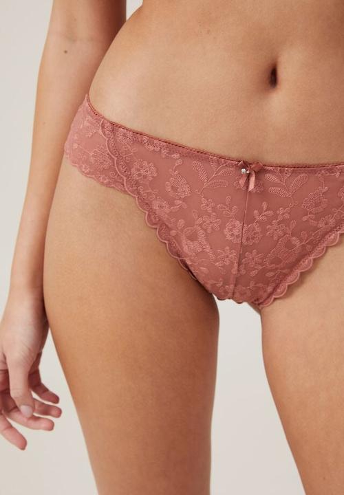 Cotton On - Aurora lace brasiliano - rose dust