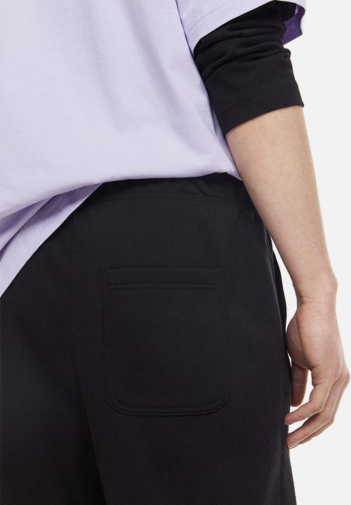 H&M - Regular fit cotton sweatpants - black