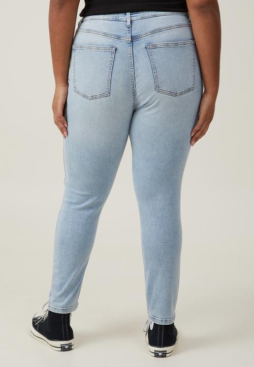 Cotton On - Plus curvy high stretch skinny jean - bondi blue