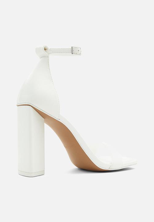Call It Spring - Luisa blockheel sandal - white