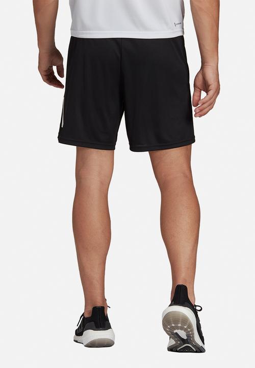 adidas Performance - Train Essentials Logo Training Shorts - Black & white