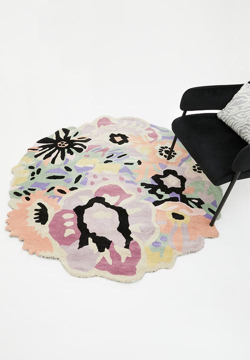 Sixth Floor - Bloom tufted rug - multi