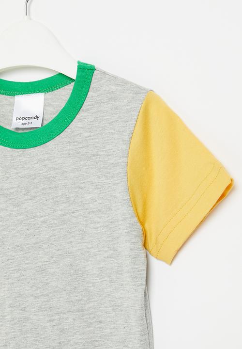 Pop Candy - Colourblock tee - multi