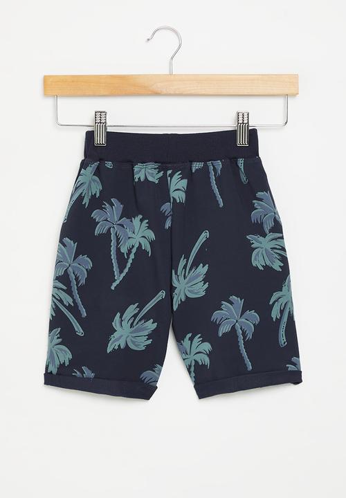 Pop Candy - Printed short - navy
