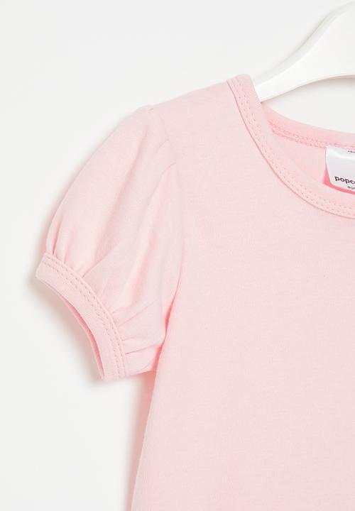 Pop Candy - Puff sleeve top - pink