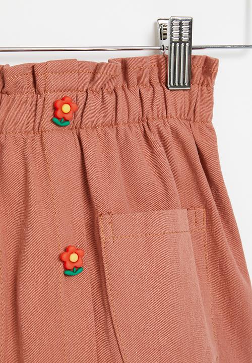 Pop Candy - Elasticated waist skirt - red