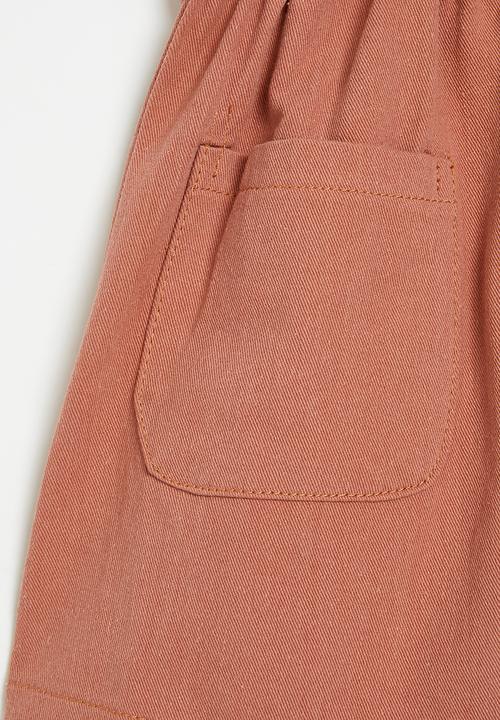 Pop Candy - Elasticated waist skirt - red