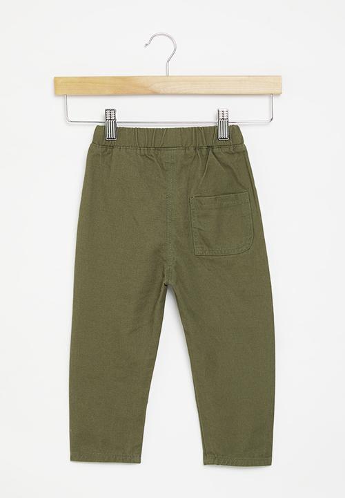 Pop Candy - Elasticated pants - green